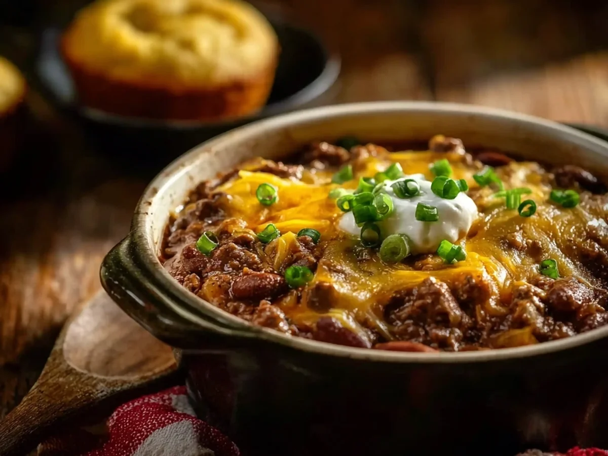 Hearty Cowboy Chili: A Rich & Smoky Stove-Top Bowl - Image 2