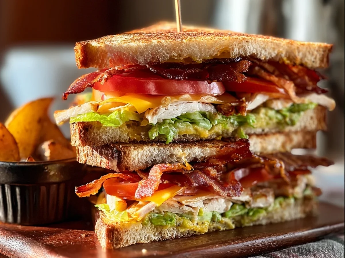 Hearty Cowboy Club Sandwich: My Ranch-Style Favorite - Image 2