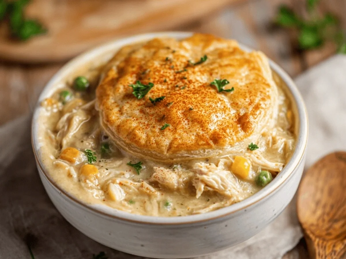 Hearty Crock Pot Chicken Pot Pie: Easy Comfort Food - Image 2