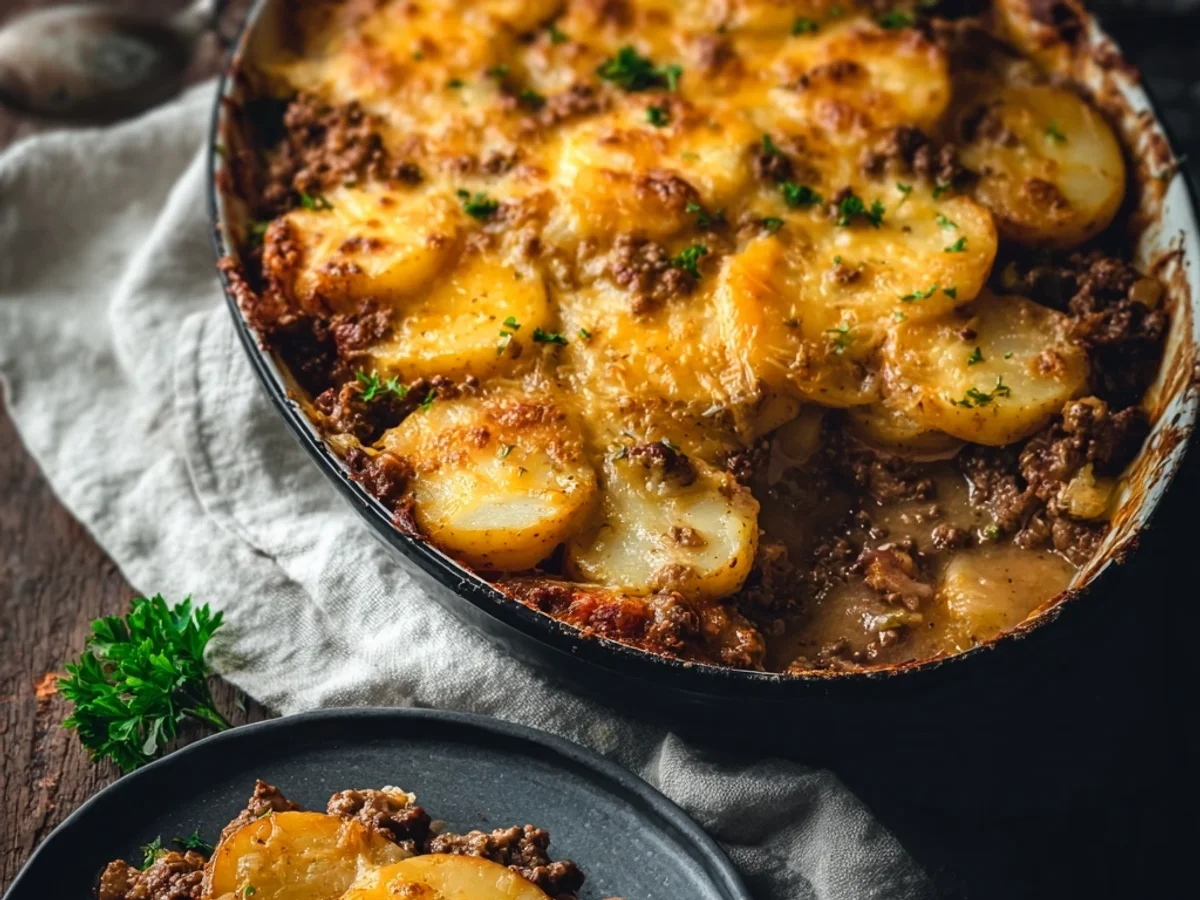 Hearty Hobo Casserole with Ground Beef: Easy Family Dinner - Image 1