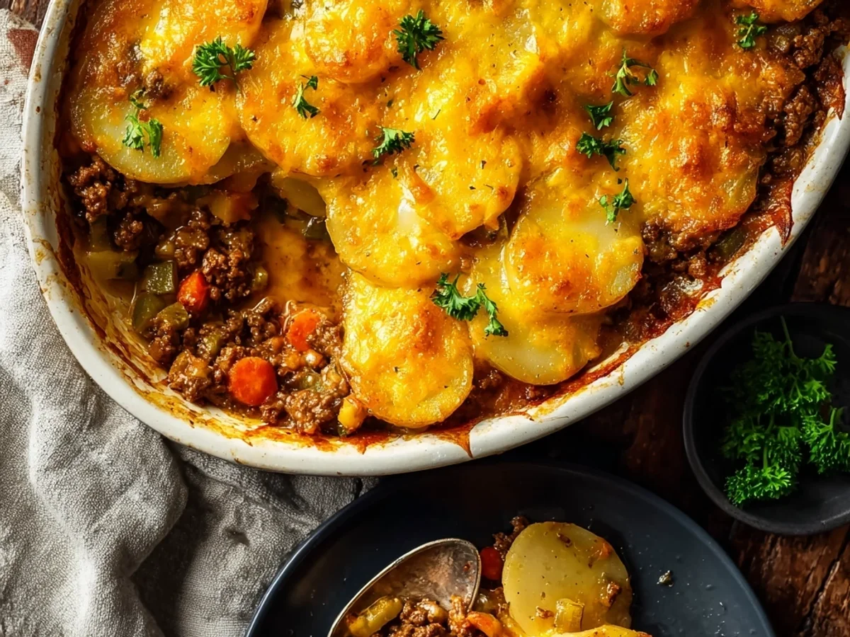 Hearty Hobo Casserole with Ground Beef: Easy Family Dinner - Image 2