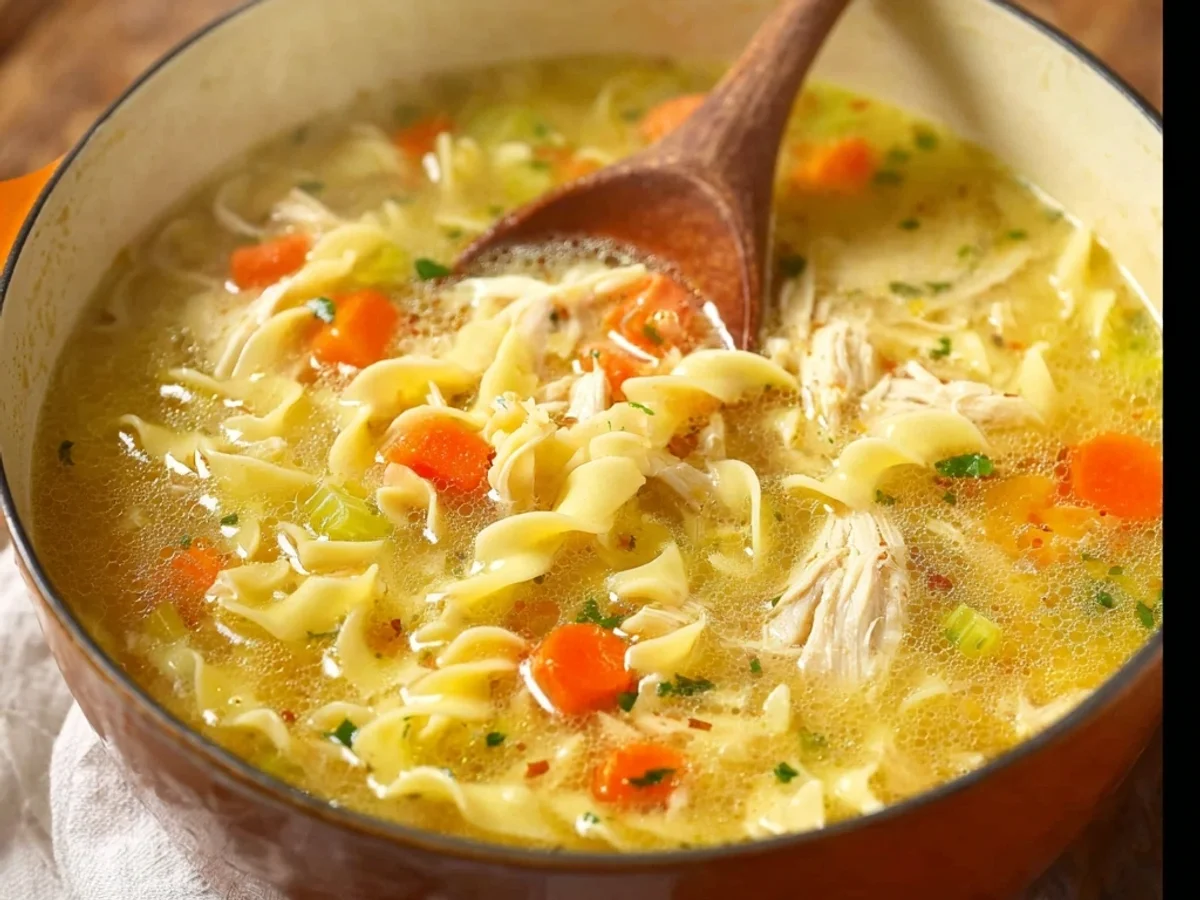 Hearty Homemade Chicken Noodle Soup: A Comfort Classic - Image 2