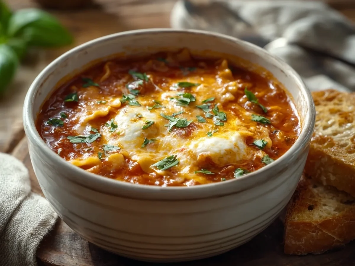 Hearty Lasagna Soup: A Warming, Satisfying Bowl - Image 1