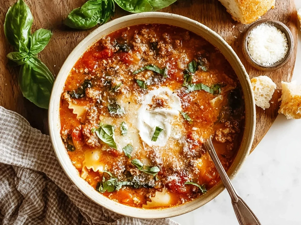 Hearty Lasagna Soup: One-Pot Weeknight Comfort - Image 2
