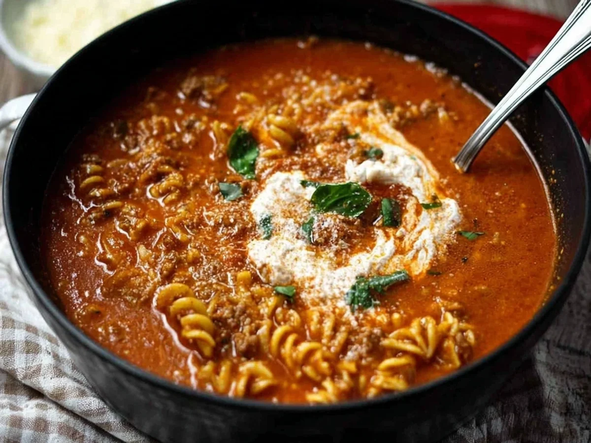 Hearty Lasagna Soup: Quick Comfort, All the Flavor - Image 2