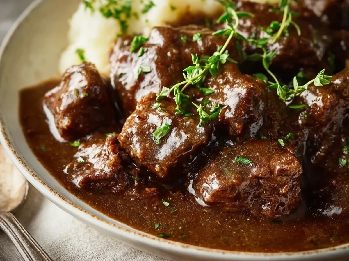 Hearty Sirloin Tips in Rich Gravy: A Weeknight Comfort - Image 2