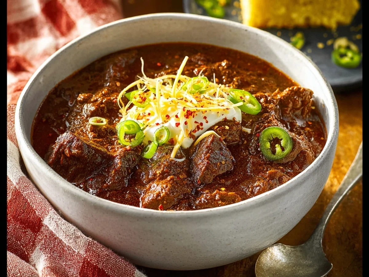 Hearty Texas Chili Recipe: Bold & Meaty Flavor - Image 2