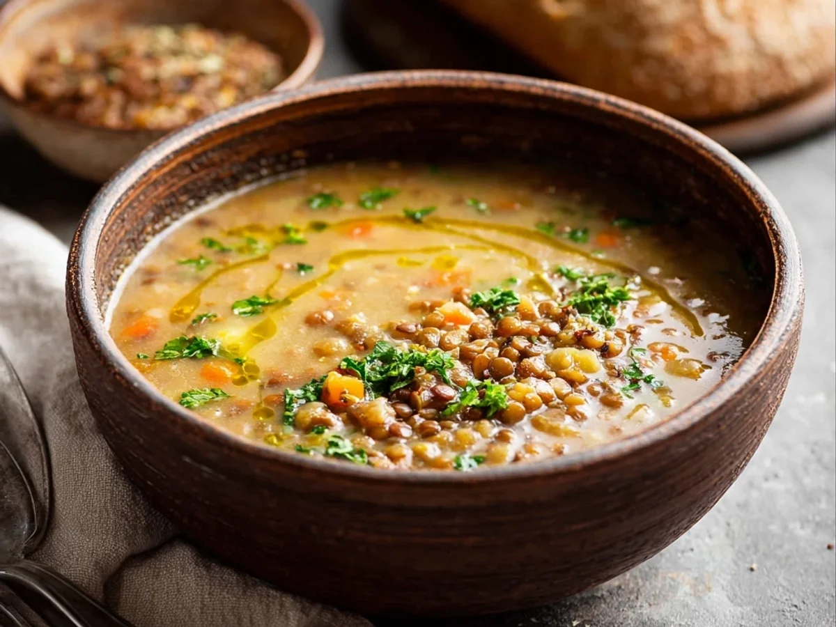 Hearty Vegetarian Lentil Soup: Simple & Nourishing - Image 1