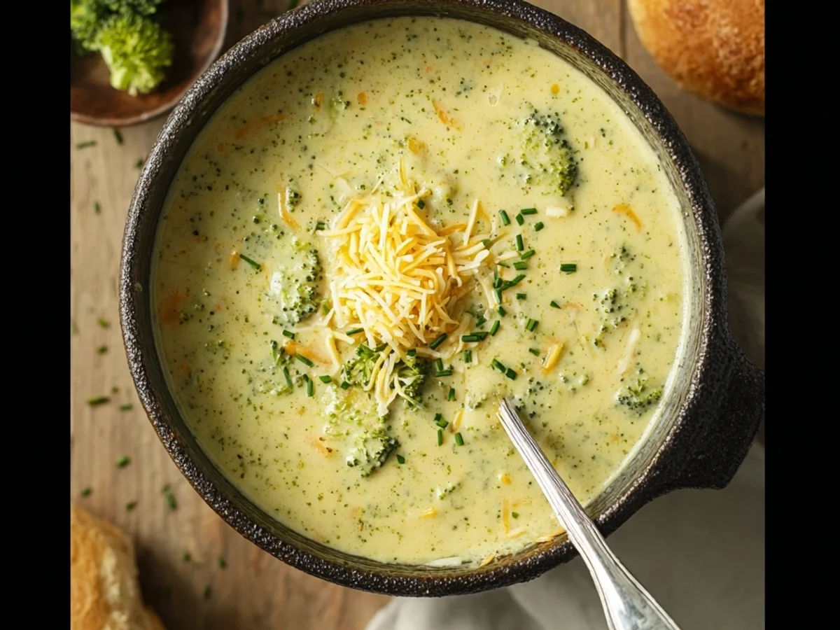 High-Protein Broccoli Cheddar Soup: Creamy & Satisfying - Image 2