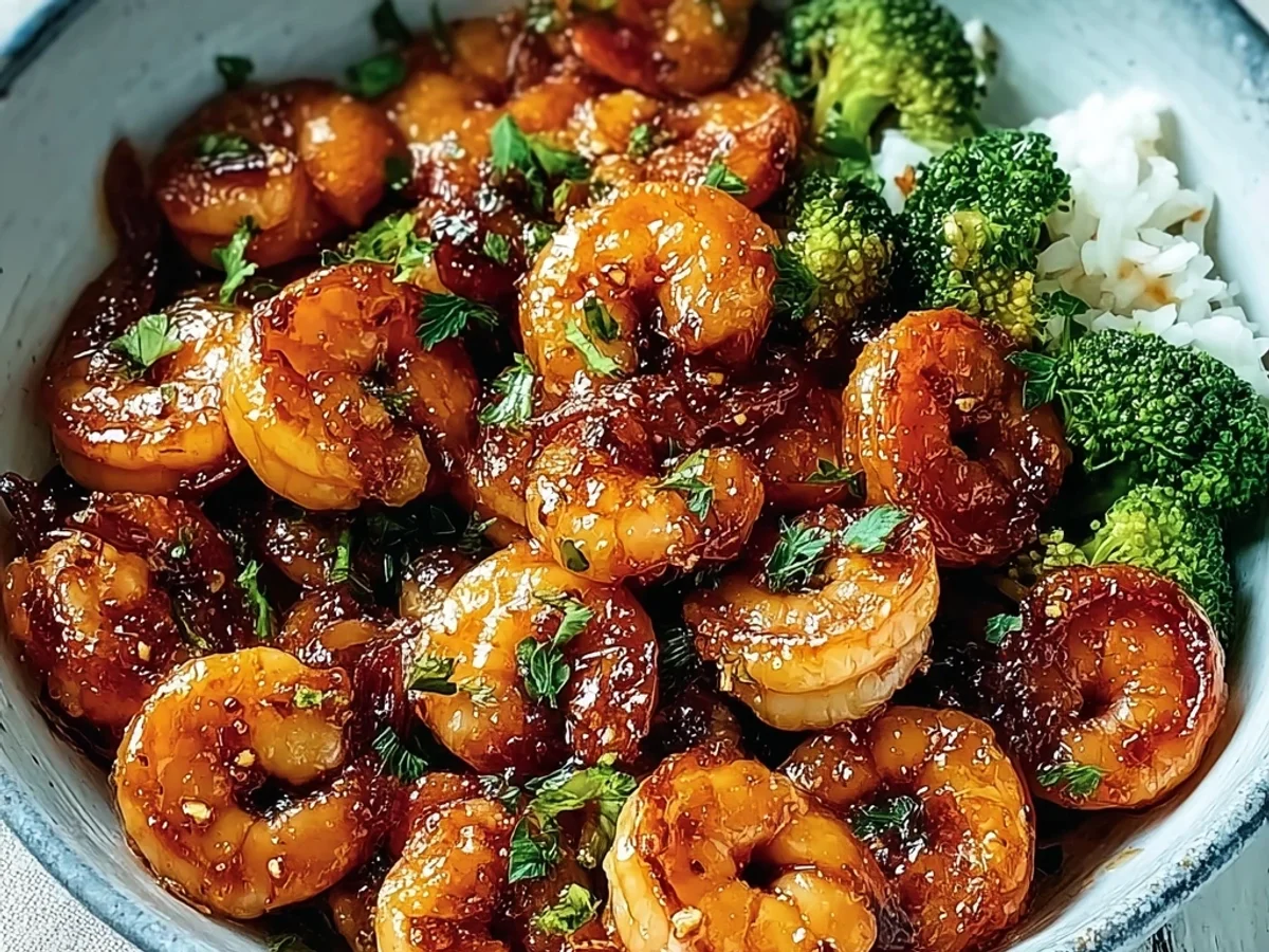 High Protein Honey Garlic Shrimp: Quick Weeknight Meal - Image 1