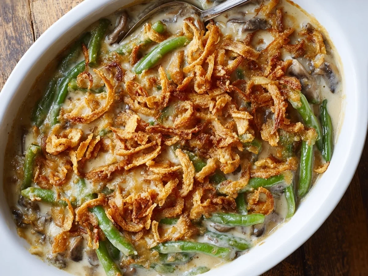 Homestyle Campbell's Green Bean Casserole Recipe - Image 1