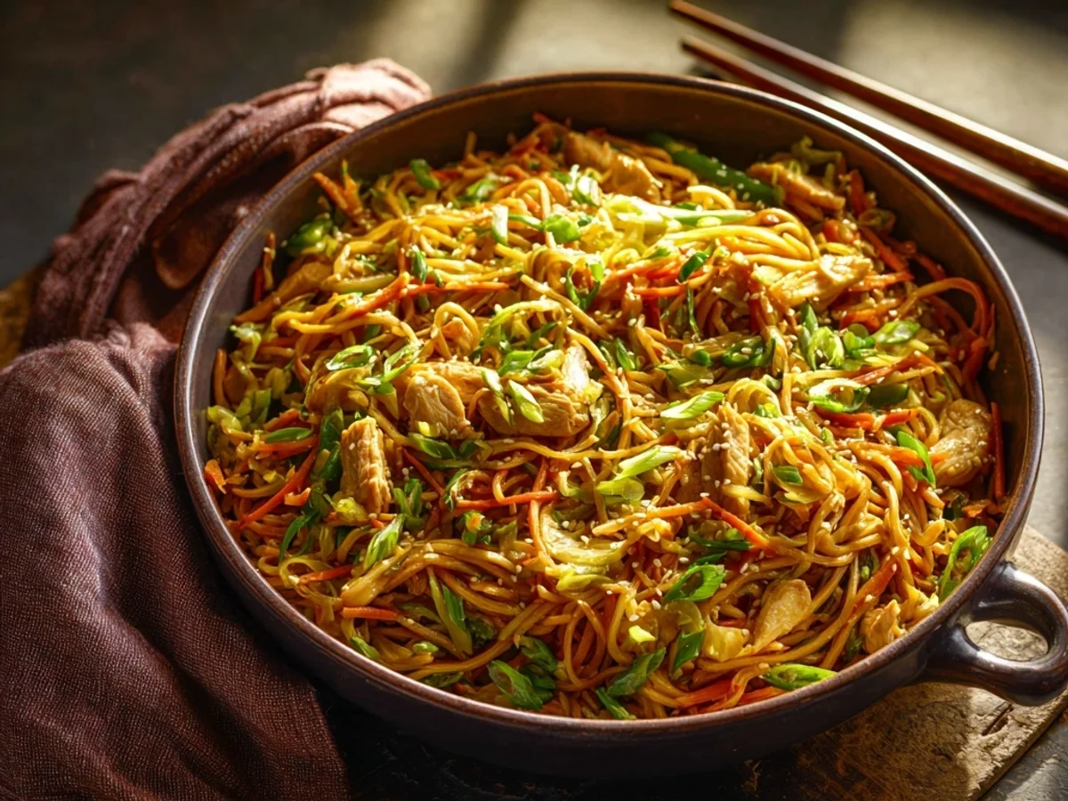 Homestyle Chicken Chow Mein: My Weeknight Comfort Dish - Image 1