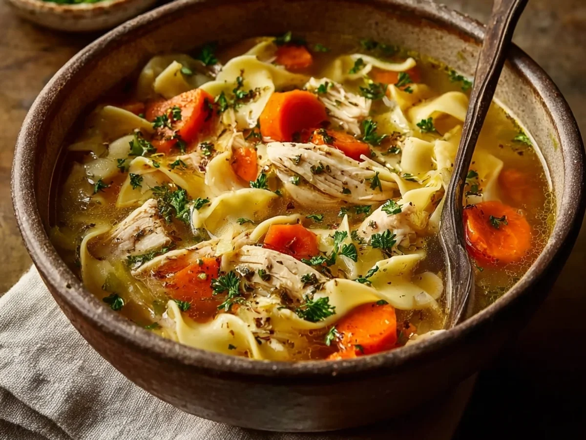 Homestyle Chicken Noodle Soup: My Family's Hearty Recipe - Image 2