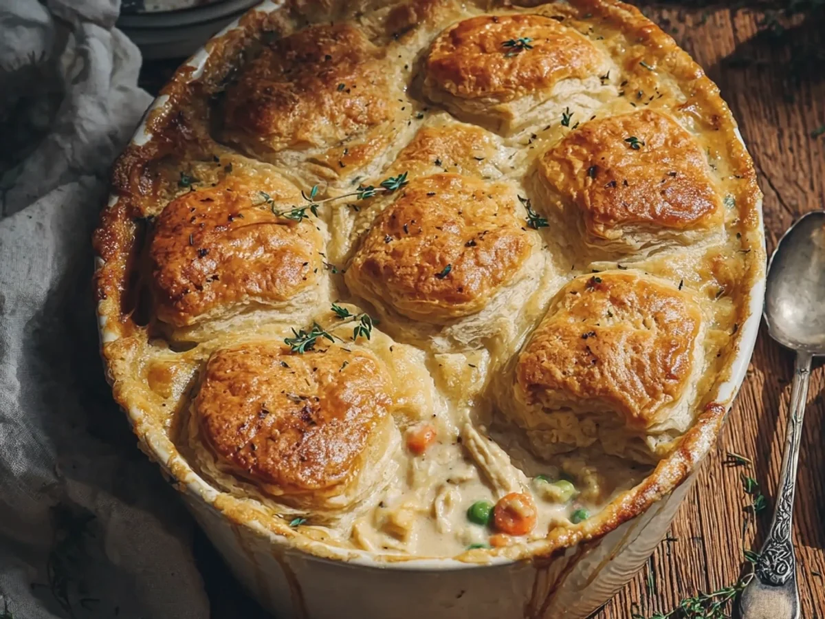 Homestyle Chicken Pot Pie Casserole: Easy Weeknight Meal - Image 2