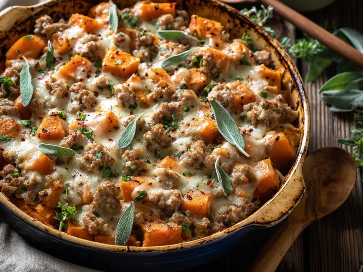 Homestyle Ground Turkey Sweet Potato Bake: Easy Dinner - Image 2
