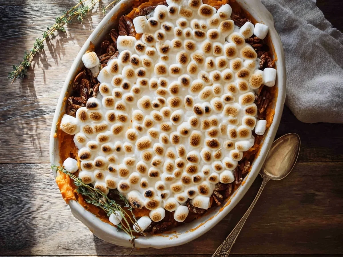 Homestyle Old Fashioned Sweet Potato Casserole - Image 1