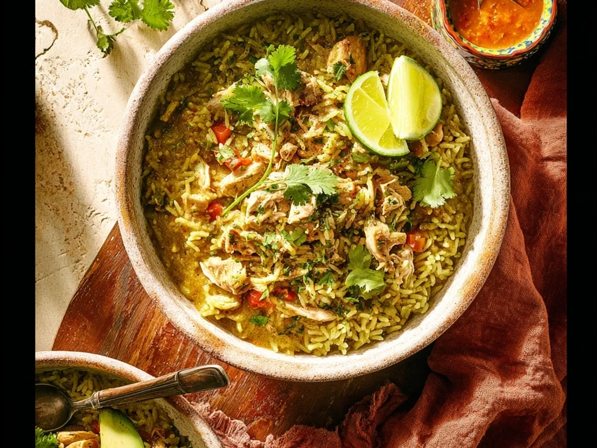 Homestyle Peruvian Chicken Rice: Flavorful & Satisfying - Image 1