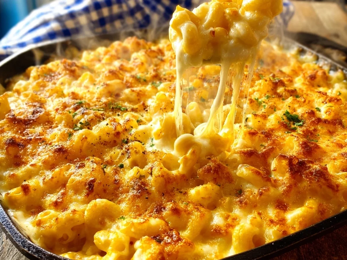 Homestyle Southern Baked Macaroni and Cheese - Image 2