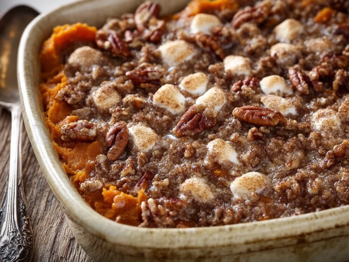 Homestyle Sweet Potato Casserole: A Holiday Side Dish - Image 1