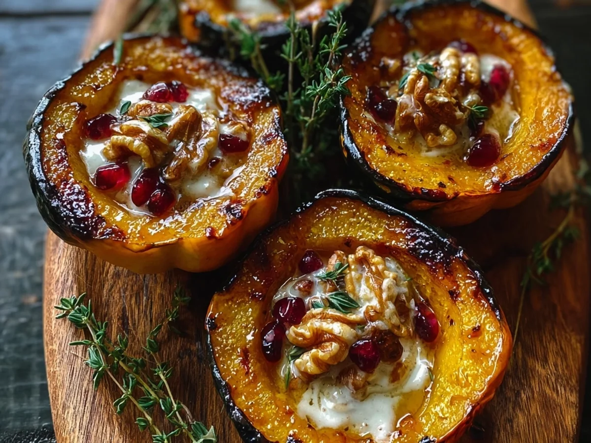 Honey Glazed Acorn Squash: Roasted & Creamy - Image 1