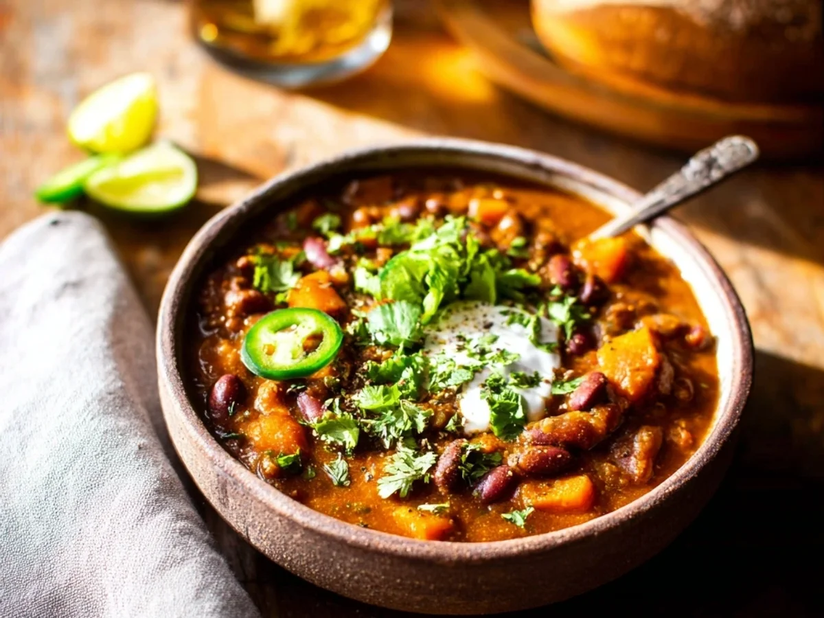 Kabocha Squash & Two-Bean Chili: Hearty Fall Comfort - Image 1