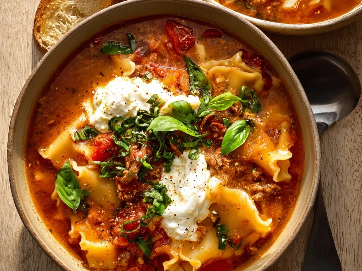 Lasagna Soup: A Hearty Twist on a Classic - Image 1