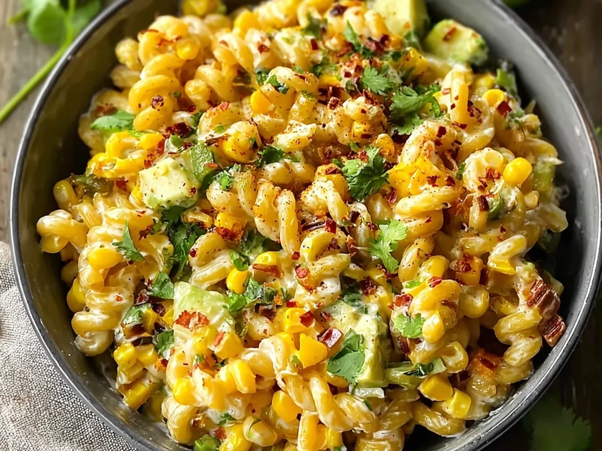 Mexican Street Corn Pasta Salad: Zesty Summer Side - Image 1