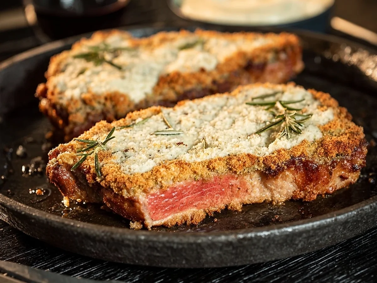 Parmesan Crusted Steak: Crispy, Flavorful Dinner Delight - Image 2