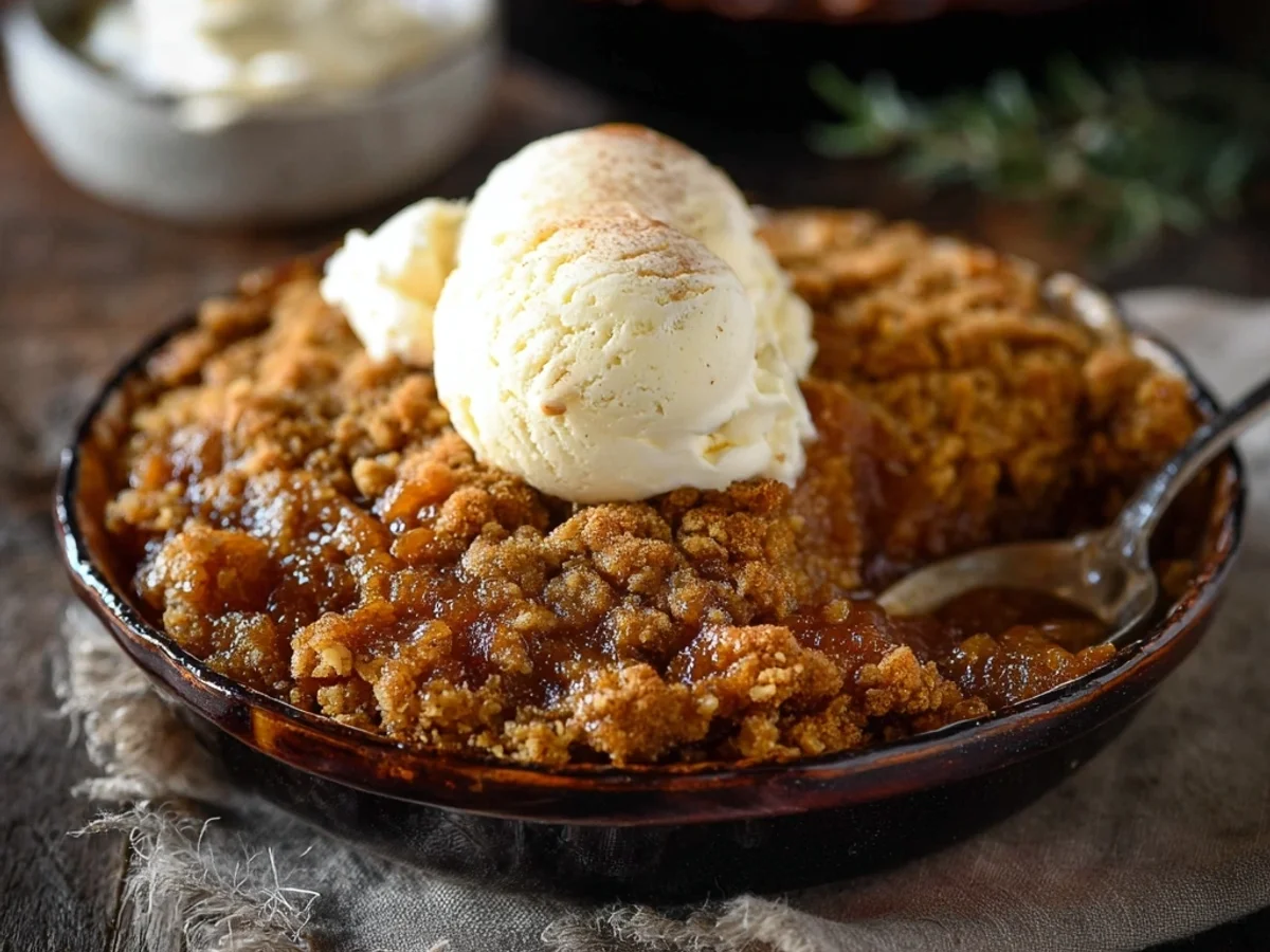Pumpkin Pie Crisp: Rustic Autumn Delight - Image 2