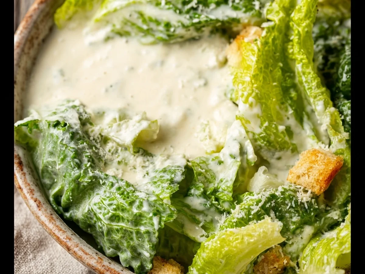 Quick Creamy Caesar Dressing: 10-Min Wonder - Image 1