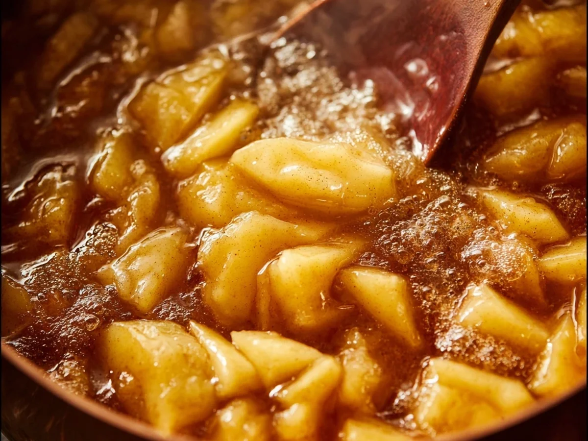 Quick Stovetop Apple Pie Filling: Simple & Warm Dessert - Image 1
