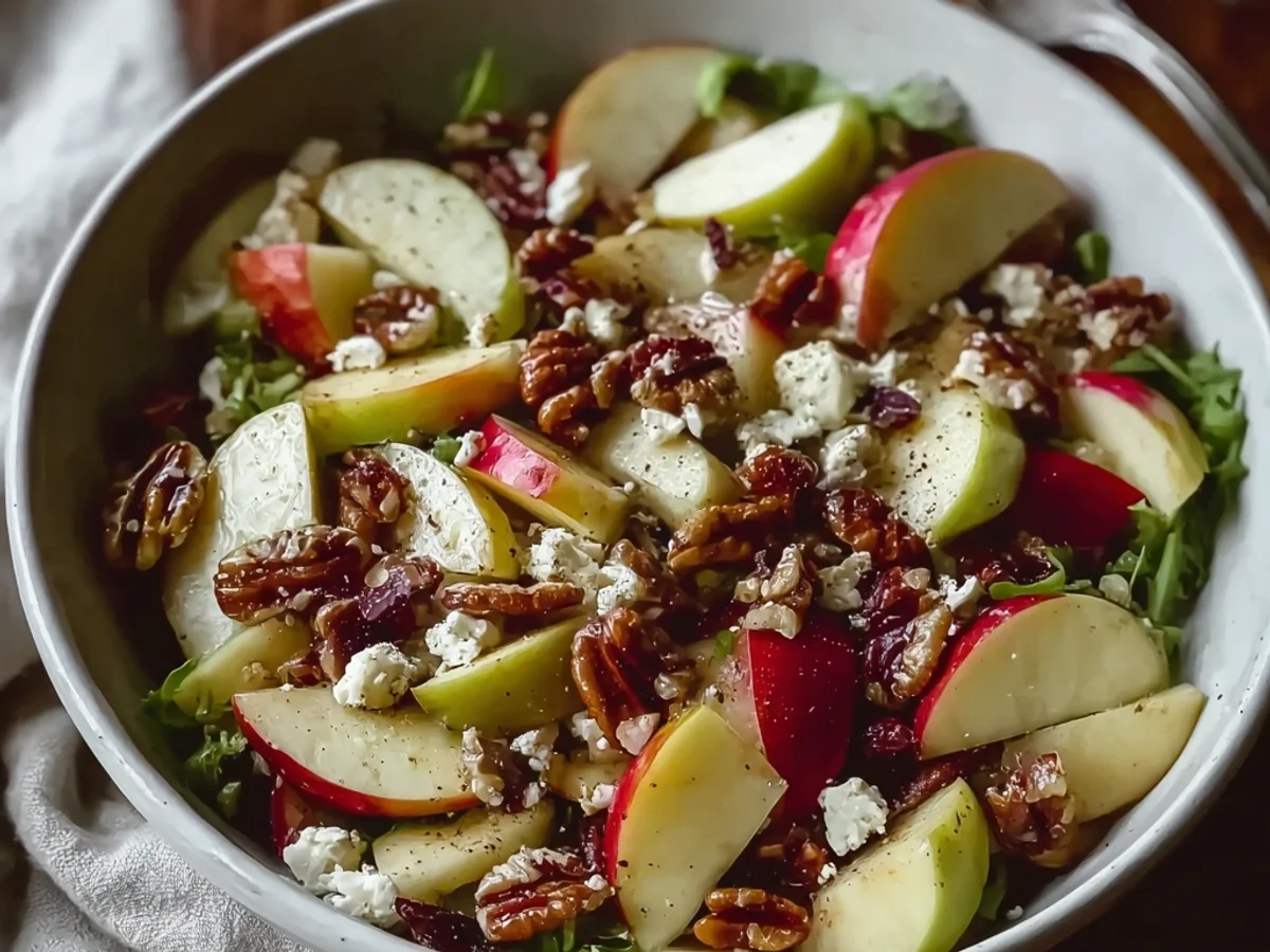 Refreshing Apple Salad with Tangy Yogurt Dressing - Image 2