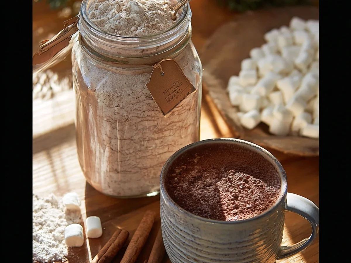 Rich Homemade Hot Cocoa Mix: A Winter Hug in a Mug - Image 1