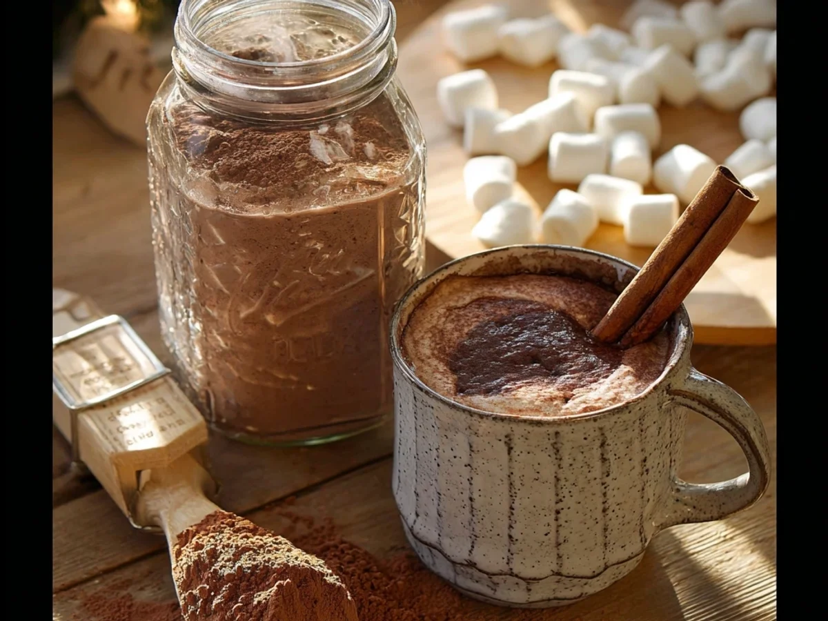 Rich Homemade Hot Cocoa Mix: A Winter Hug in a Mug - Image 2