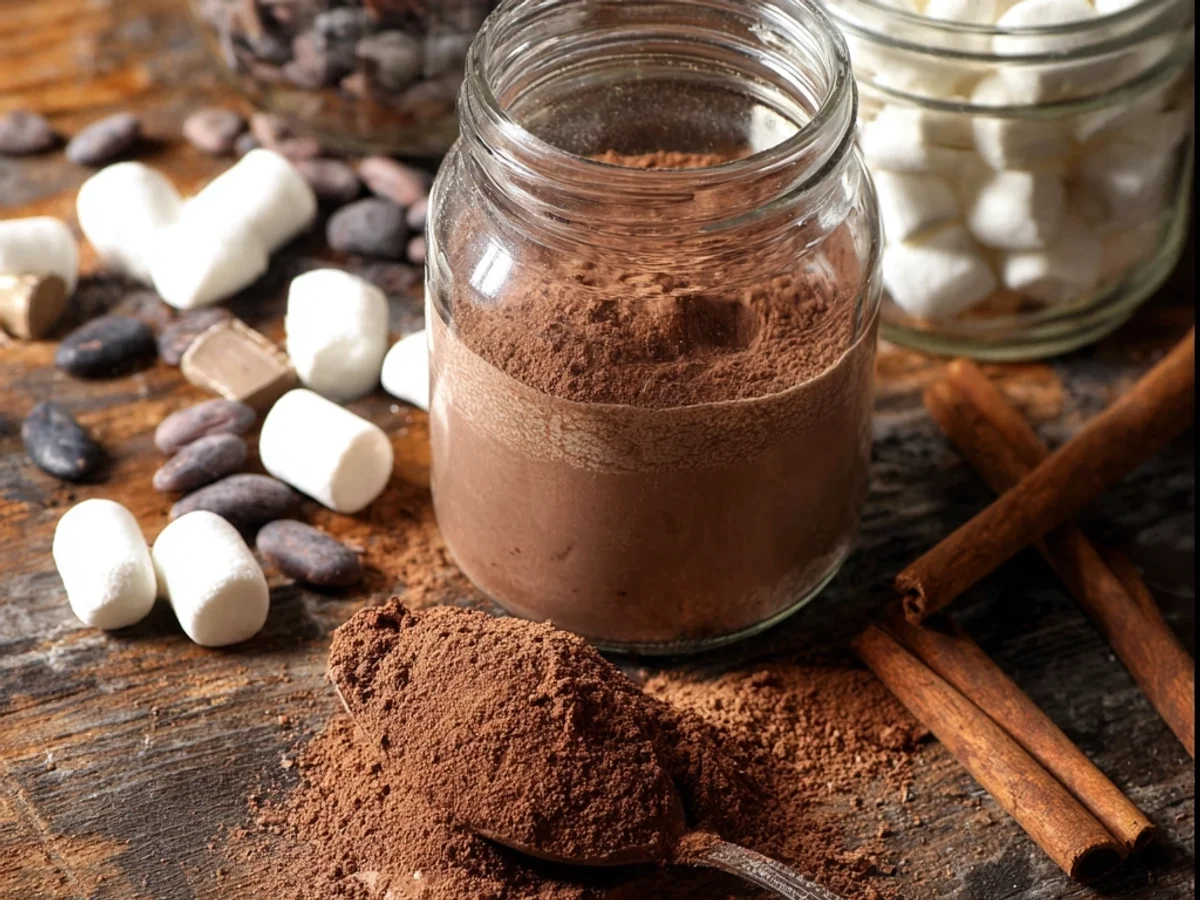 Rich Homemade Hot Cocoa Mix Recipe for Warm Sipping - Image 2