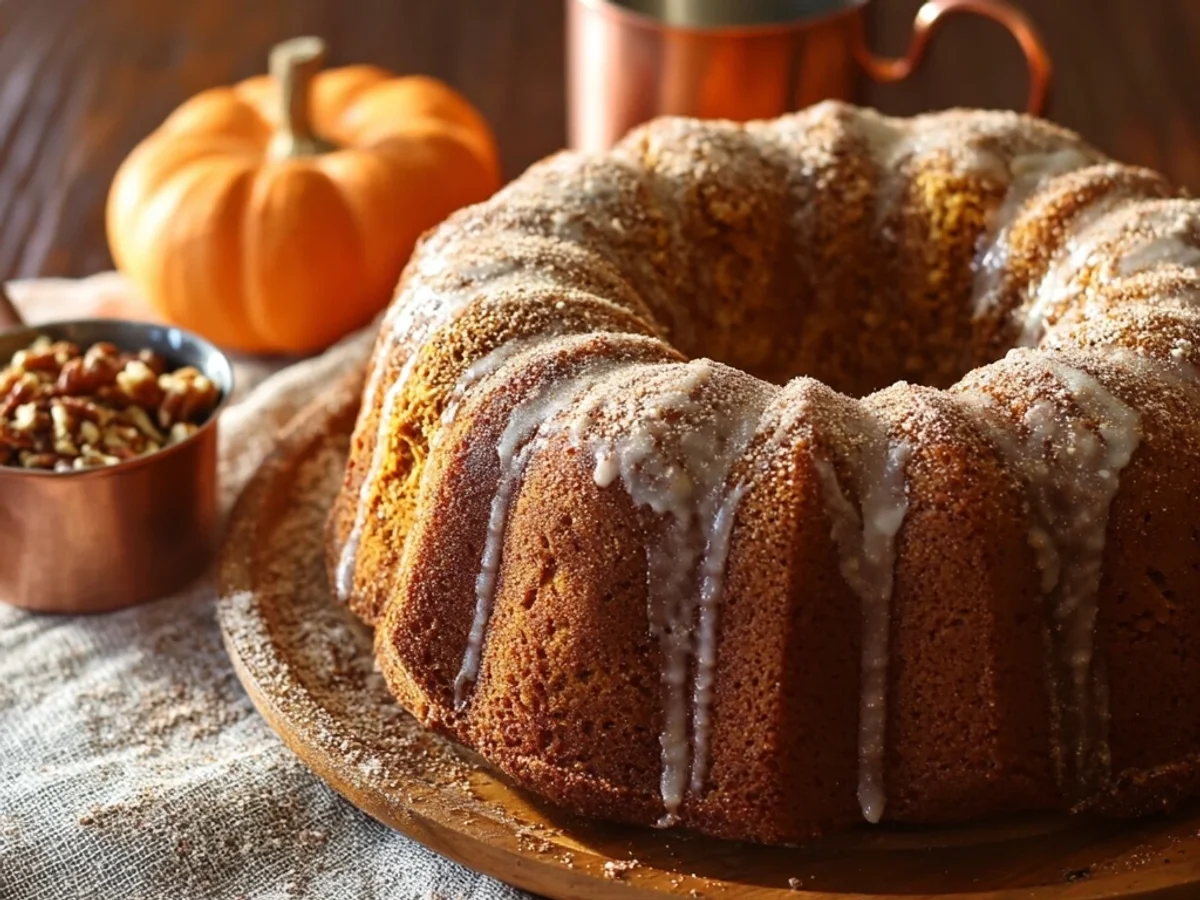 Rich Pumpkin Spice Bundt Cake for Autumn Evenings - Image 2