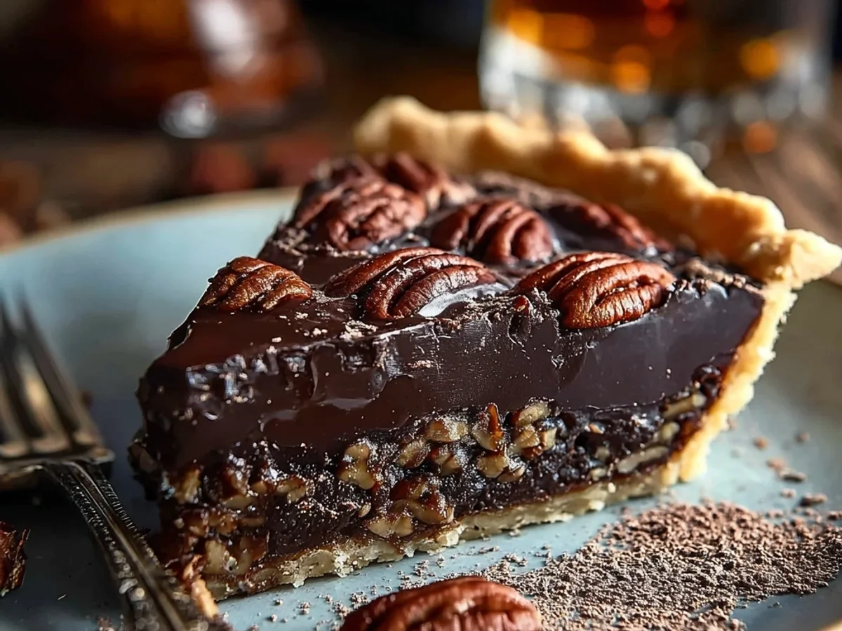 Rich Texas Chocolate Pecan Pie for Gatherings - Image 1