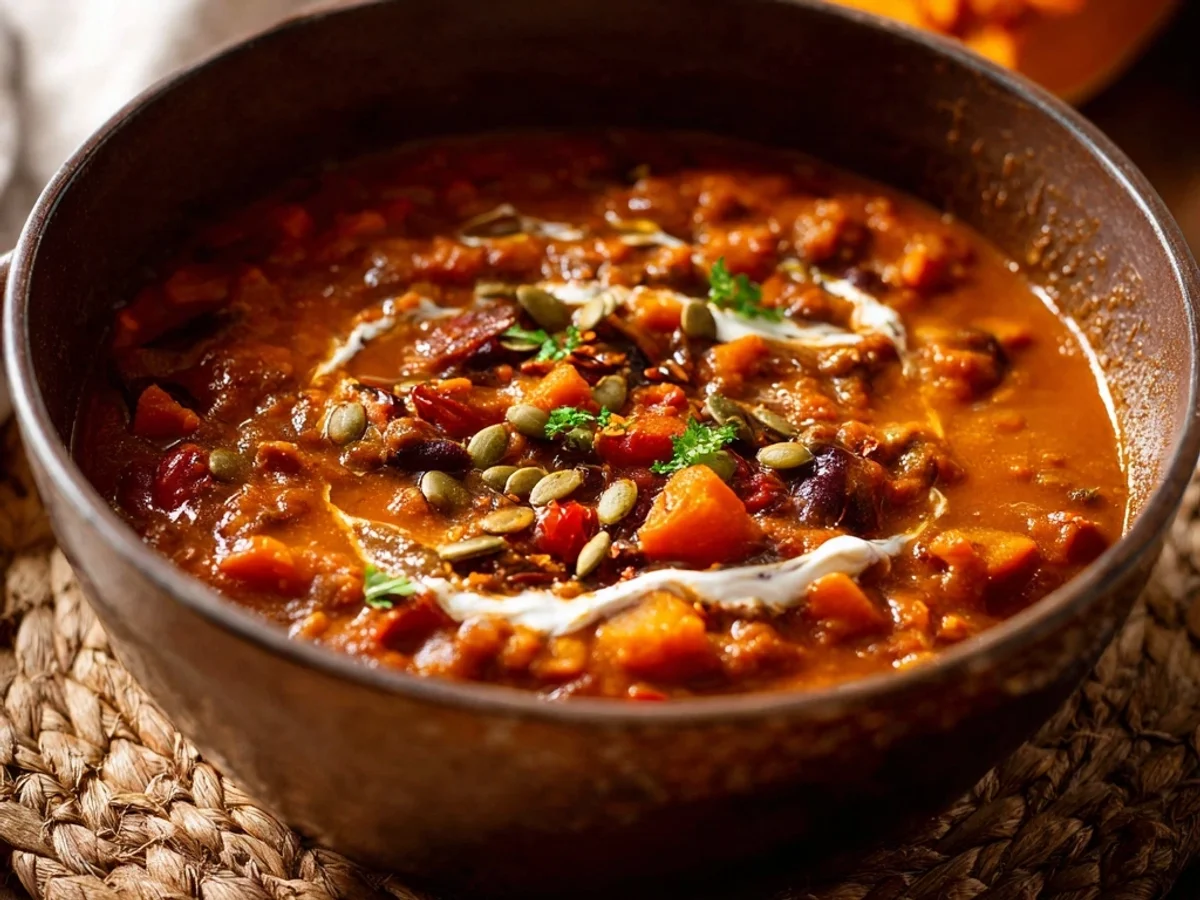 Rich Vegetarian Pumpkin Chili: My Autumn Comfort - Image 2