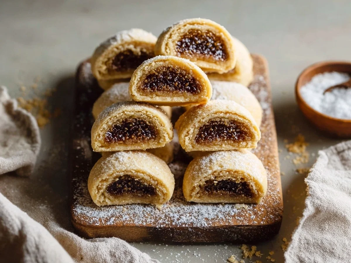 Rustic Homemade Fig Newton Cookies Recipe - Image 1