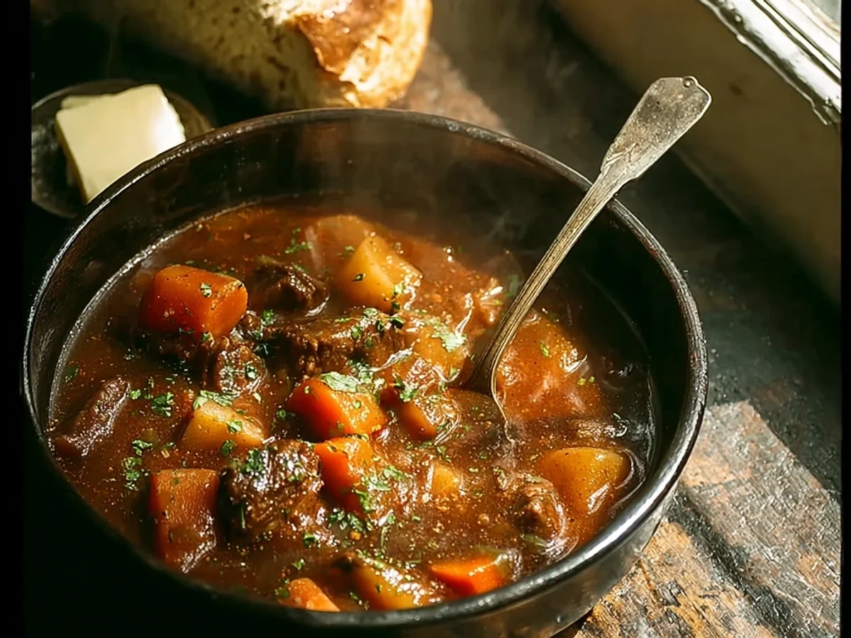Rustic Old Fashioned Beef Stew: Hearty & Flavorful - Image 1