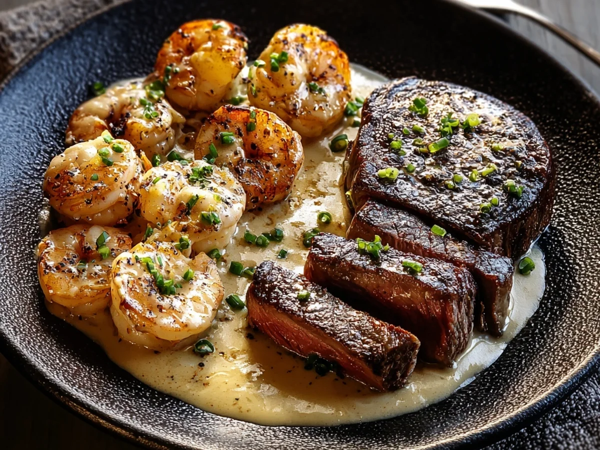 Seared Steak & Creamy Garlic Shrimp: A Weekend Treat - Image 2