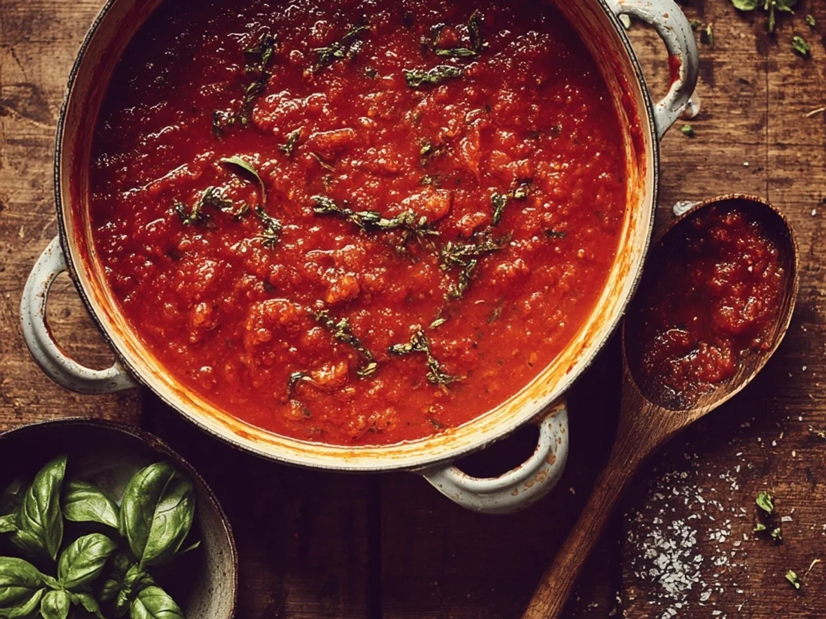 Simple Homemade Tomato Sauce: A Taste of Home - Image 1