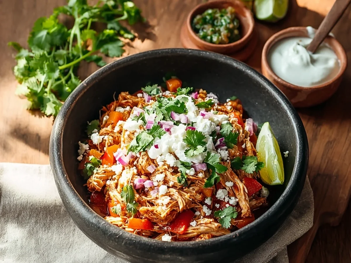 Smoky Mexican Pulled Chicken: Easy Tacos & Bowls - Image 2
