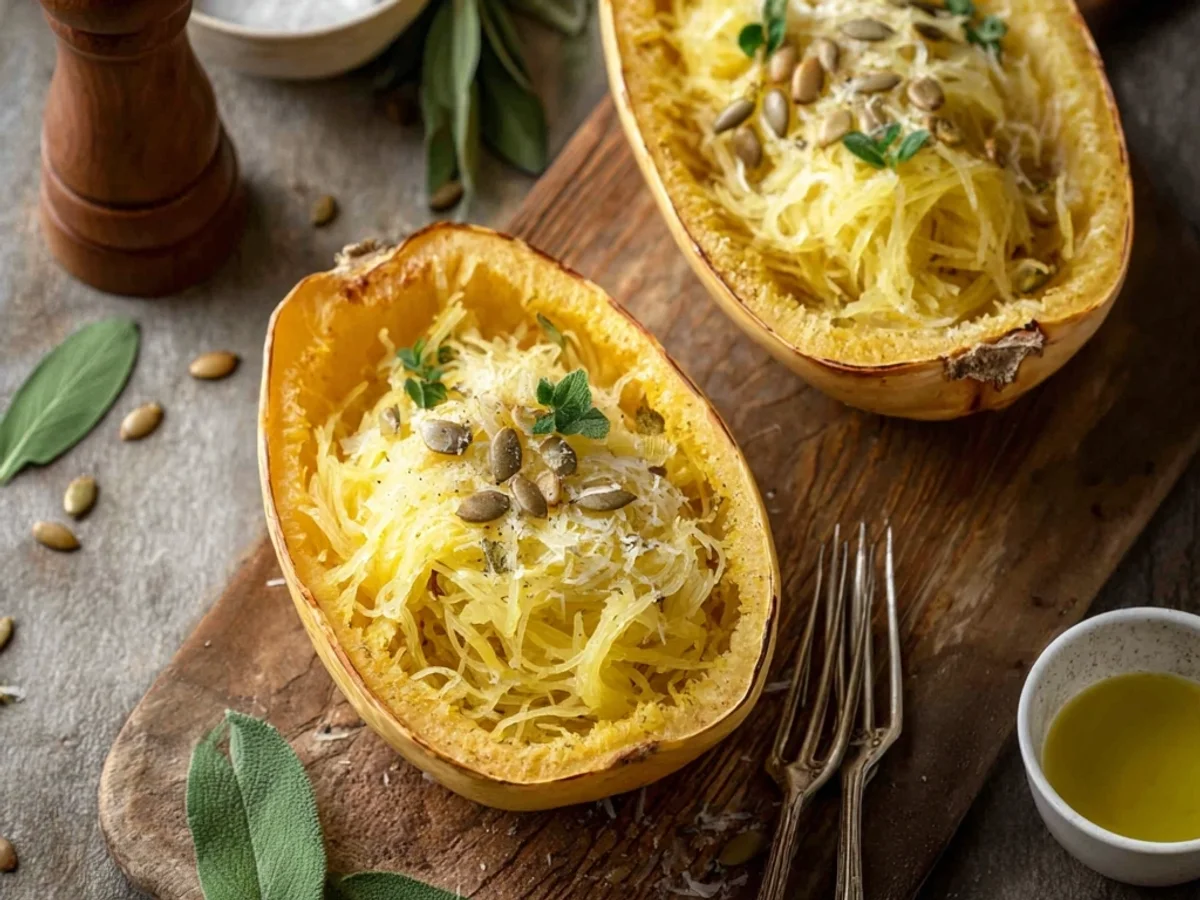 Spaghetti Squash Cooking Guide: Roasting & Serving - Image 2