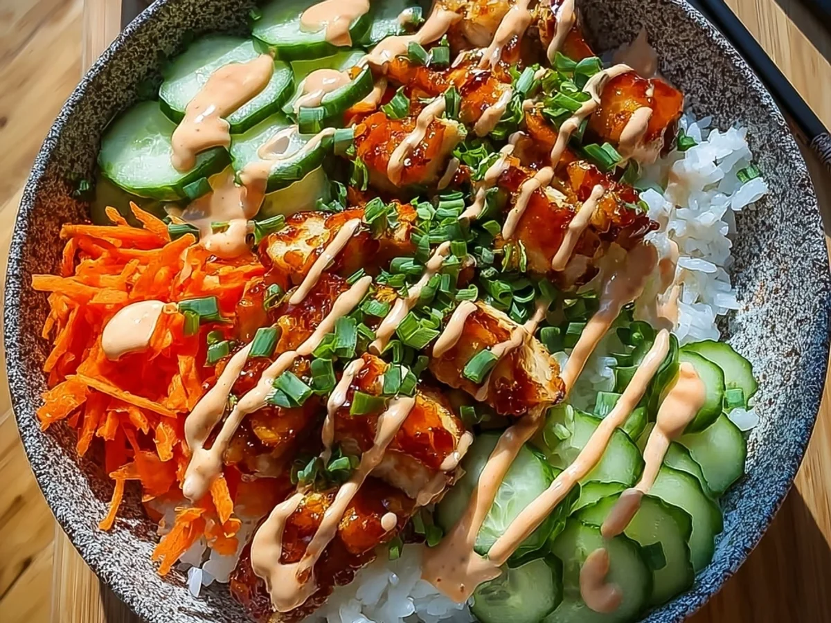 Spicy Bang Bang Chicken Bowl: Easy Weeknight Dinner - Image 1