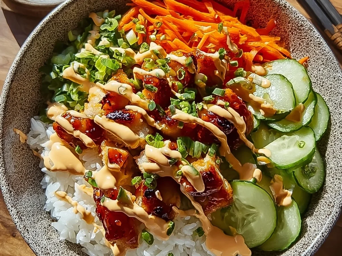 Spicy Bang Bang Chicken Bowl: Easy Weeknight Dinner - Image 2