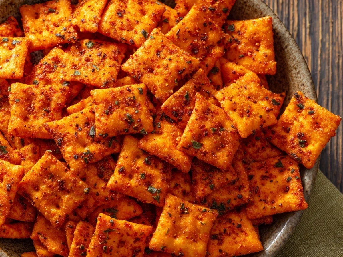 Spicy Firecracker Ranch Cheez-Its: Crunchy Snack Kick - Image 2