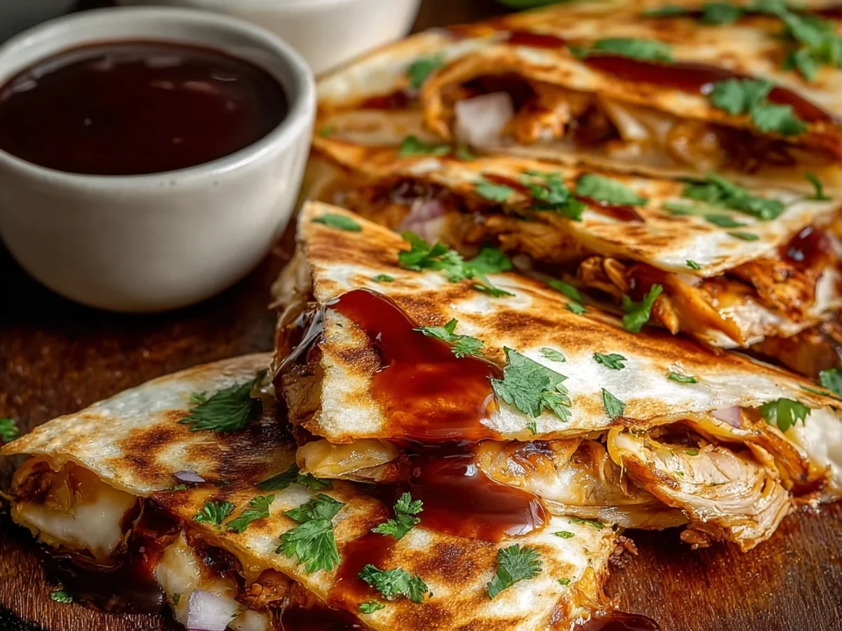Spicy Hot Honey BBQ Chicken Quesadillas: Quick Dinner - Image 2