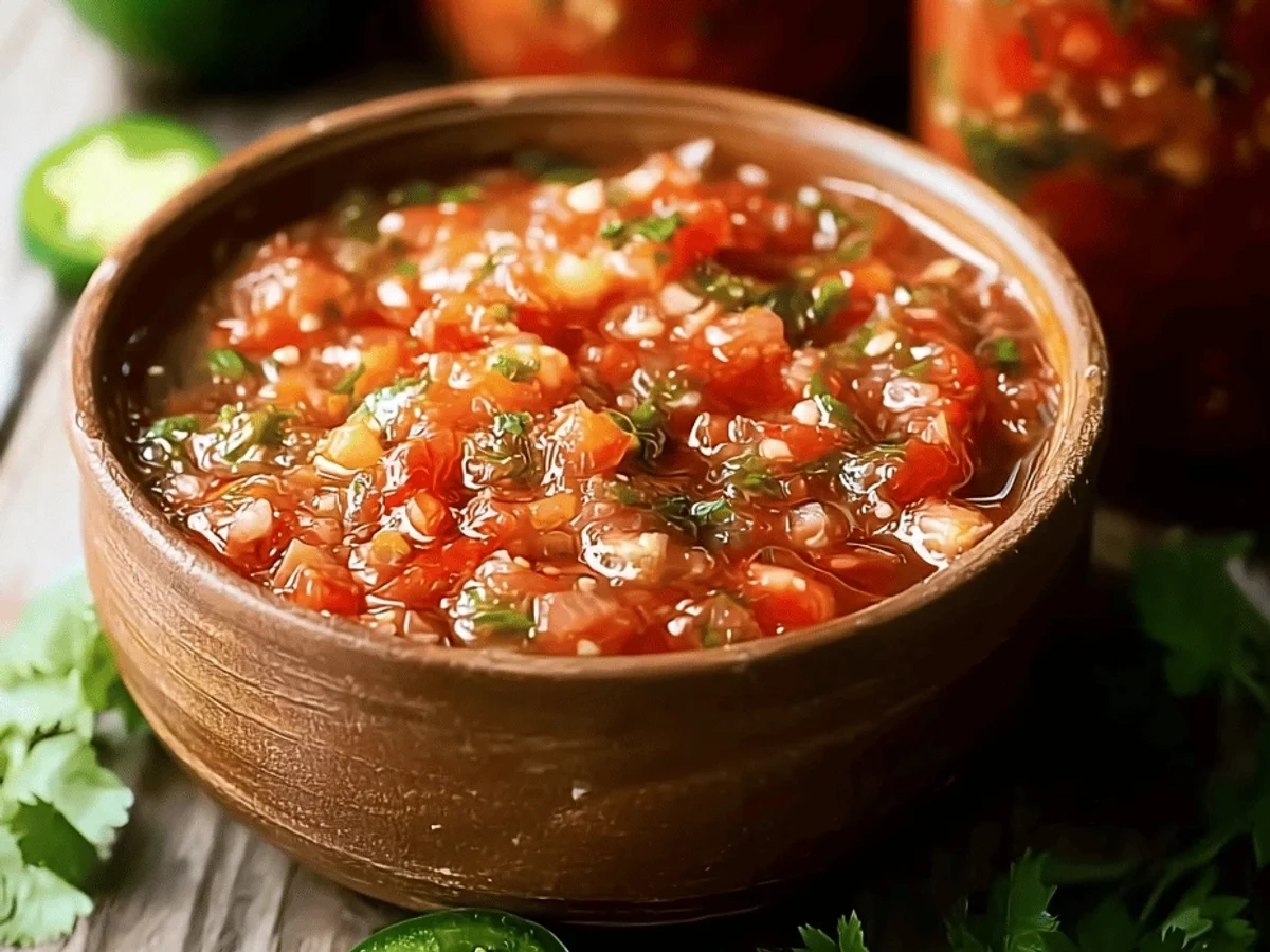Spicy Jalapeno Salsa Canning: Zesty Homegrown Flavor - Image 1