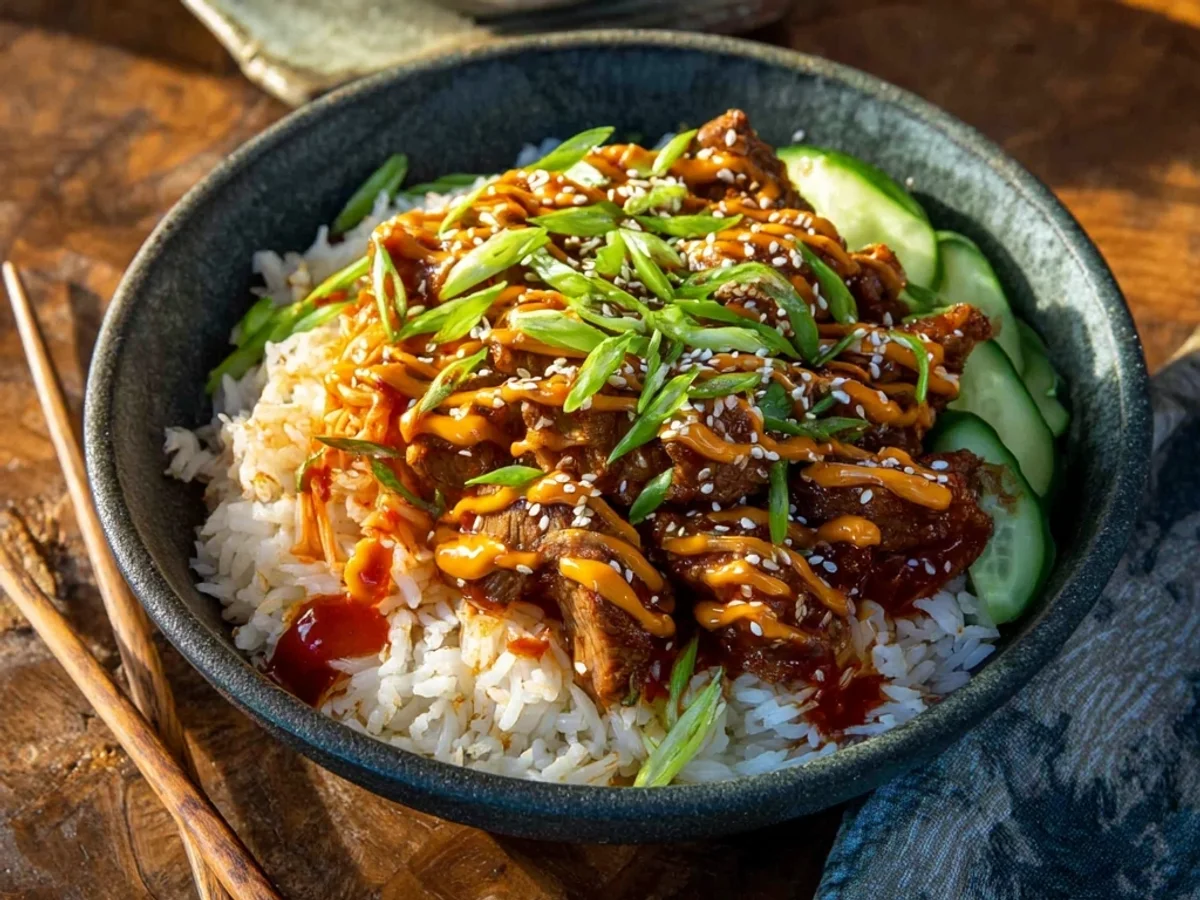 Spicy Korean Lamb Bowls: Flavorful & Quick Weeknight Dinner - Image 2